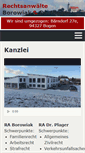 Mobile Screenshot of anwalt-bogen.de